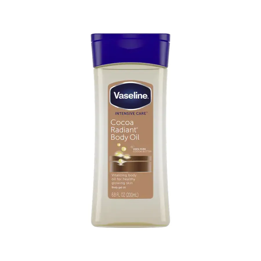 Vaseline Cocoa Butter Glow Body Oil (Blue Cap)