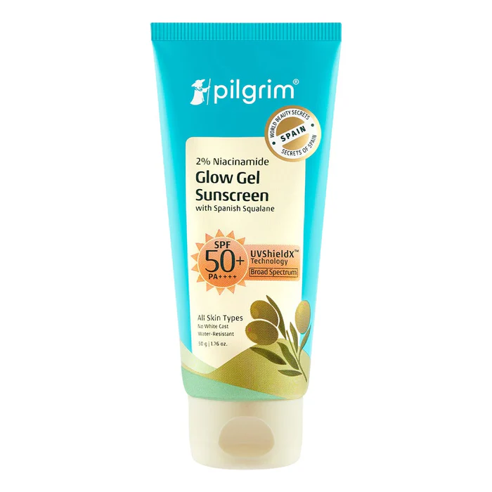Pilgrim 2% Niacinamide Glow Gel Sunscreen SPF 50+ PA+++
