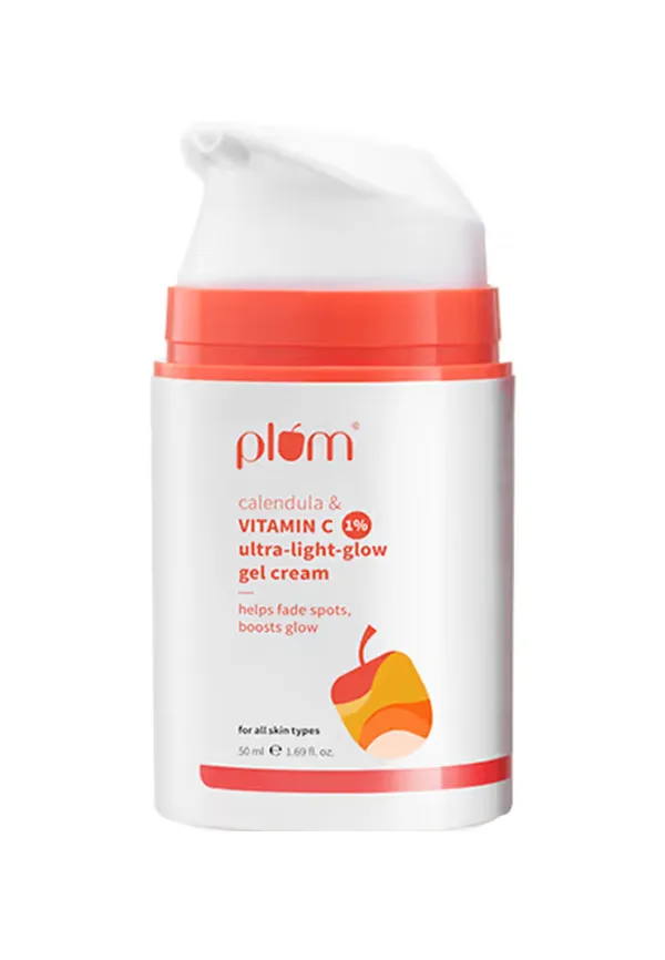 Plum 1% Vitamin C & Calendula Ultra-Light Glow Gel Cream