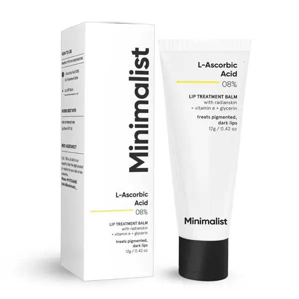 Minimalist 08% L-Ascorbic Acid Lip Treatment Balm