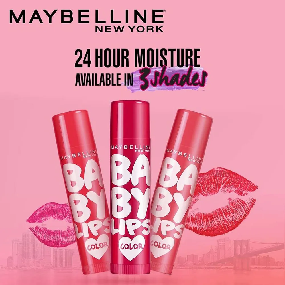 Maybelline Baby Lips Color Lip Balm SPF20 3 Shades