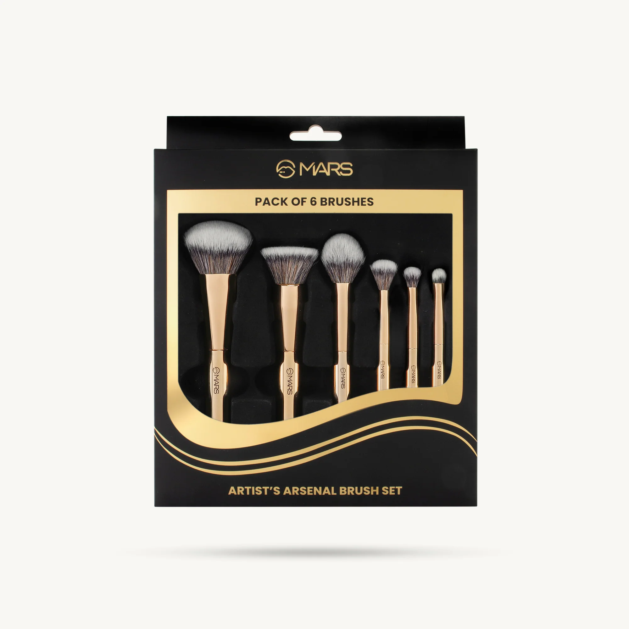 Mars Artist's Arsenal Makeup Brush Set | Pack of 6