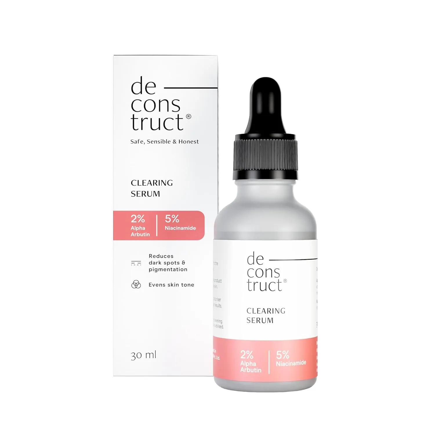 Deconstruct Clearing Serum With 2% Alpha Arbutin + 5% Niacinamide