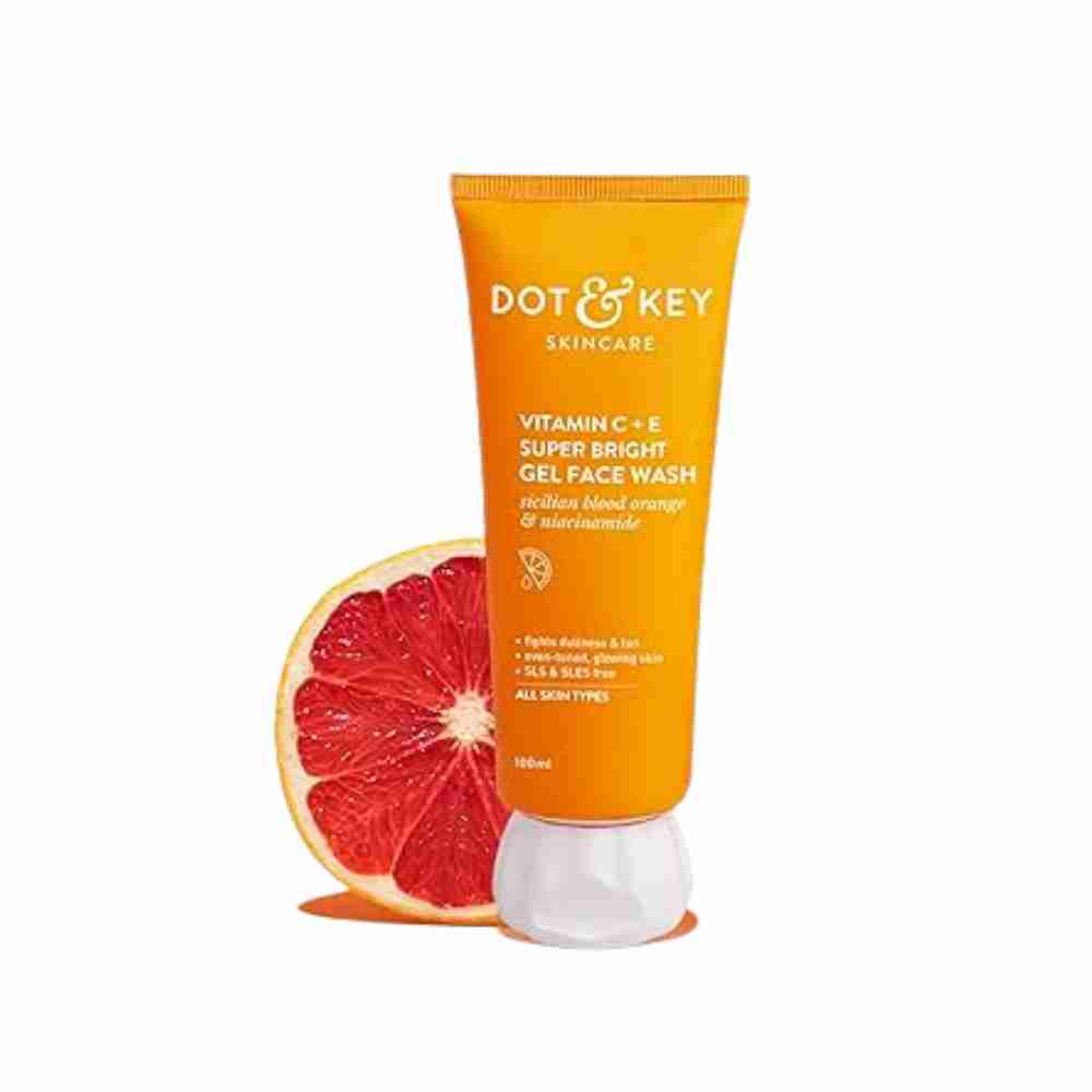 Dot and Key Vitamin C + E Gel Face Wash for Glowing Skin
