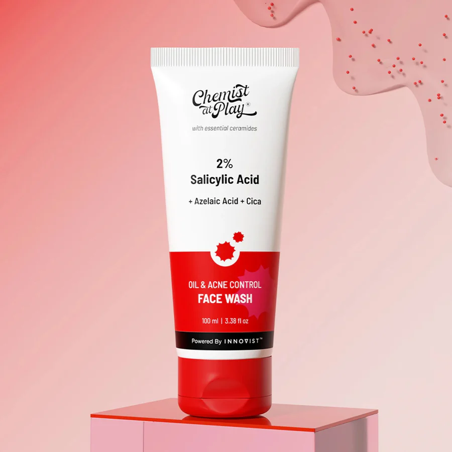 Chemist at Play 2% Salicylic Acid Face Wash for Acne & Oil Control