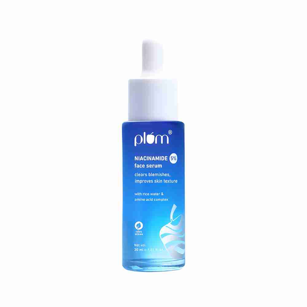 Plum 5% Niacinamide & Rice Water Brightening Face Serum