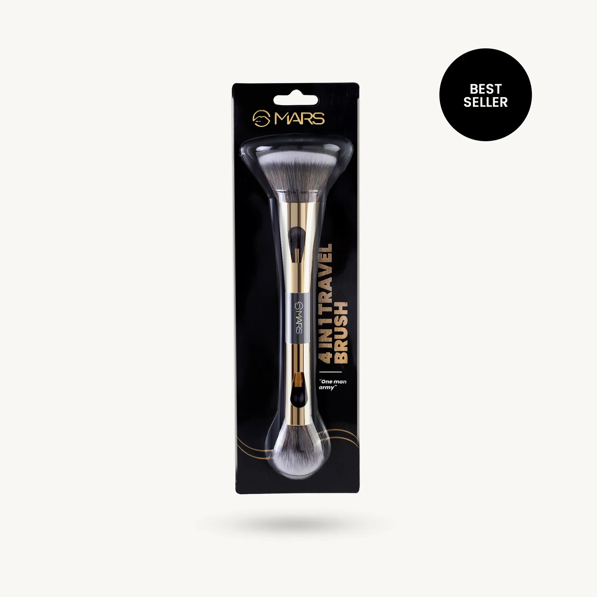 MARS 4 in 1 Travel Brush