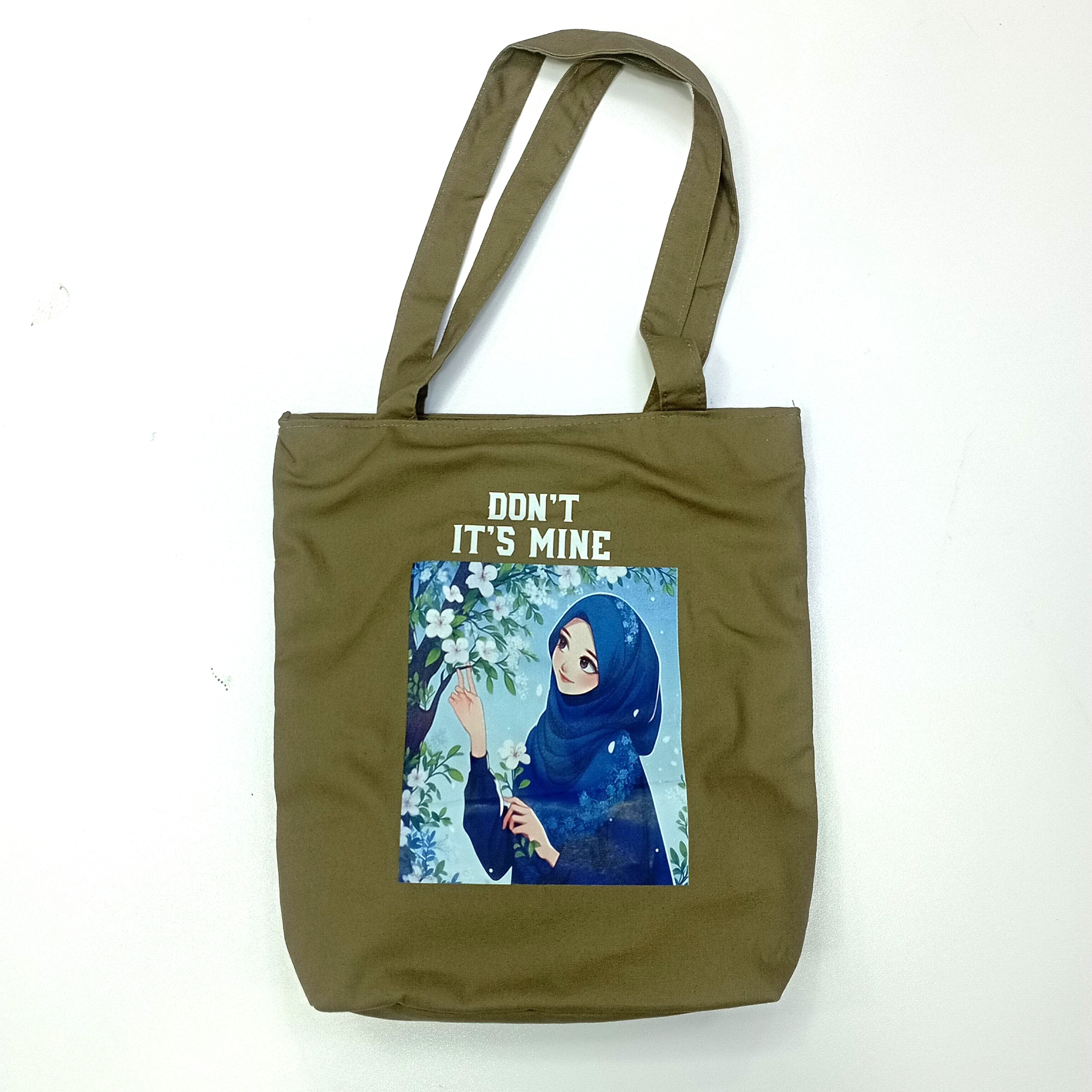 Don’t It’s Mine" Anime Print Tote Bag
