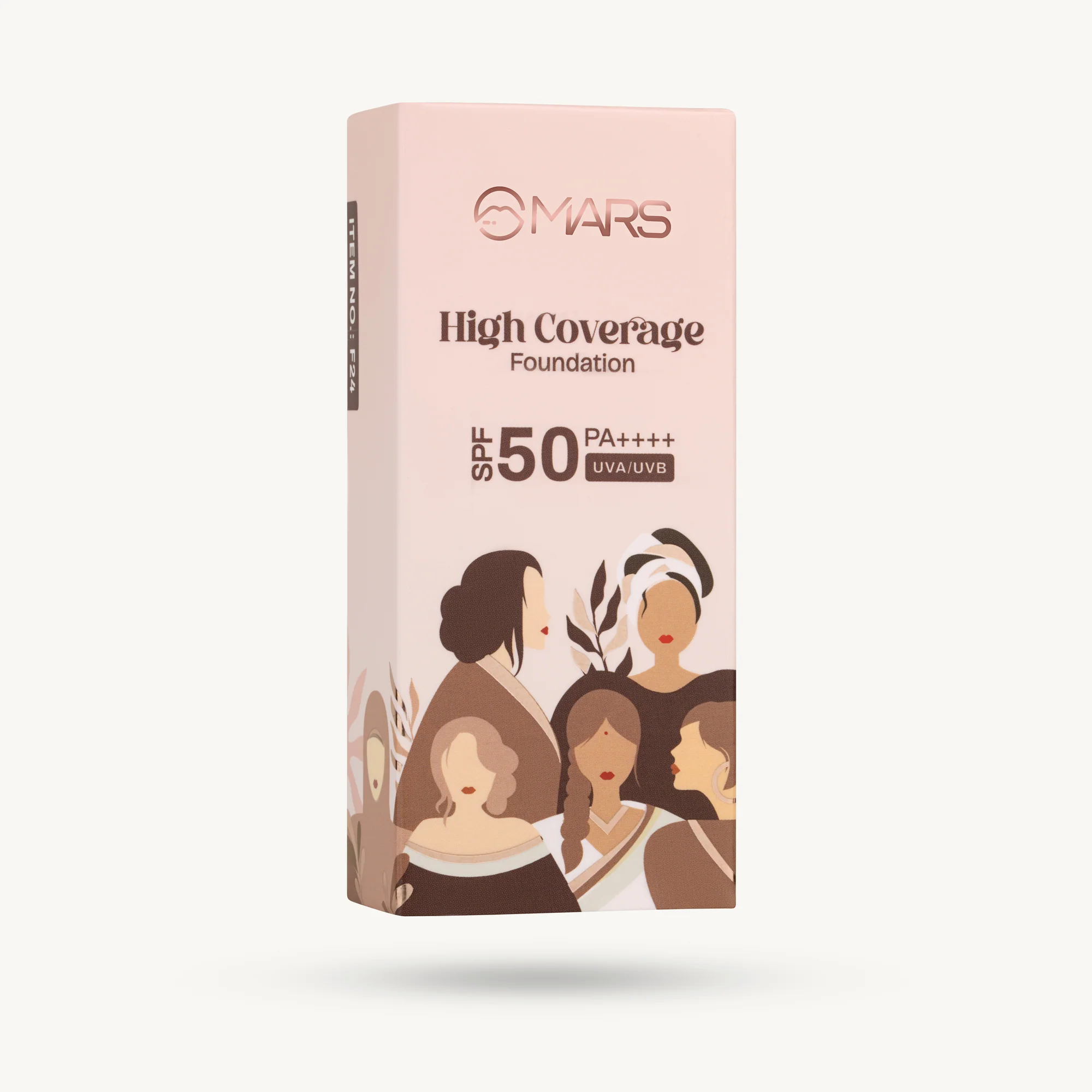 Mars High Coverage Foundation in a Tube | SPF 50PA++++ UVA/UVB
