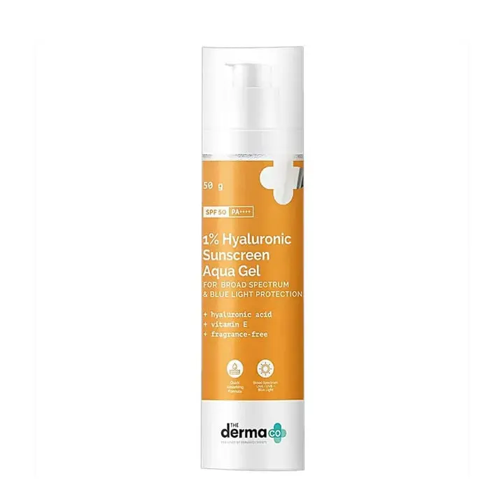 The Derma Co 1% Hyaluronic Sunscreen Aqua Gel