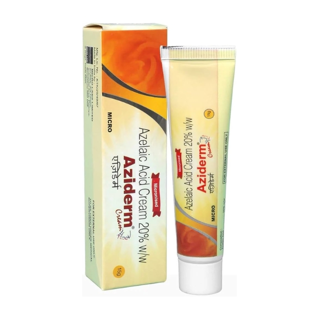 Aziderm 20% Cream (Azelaic Acid Cream 20%)