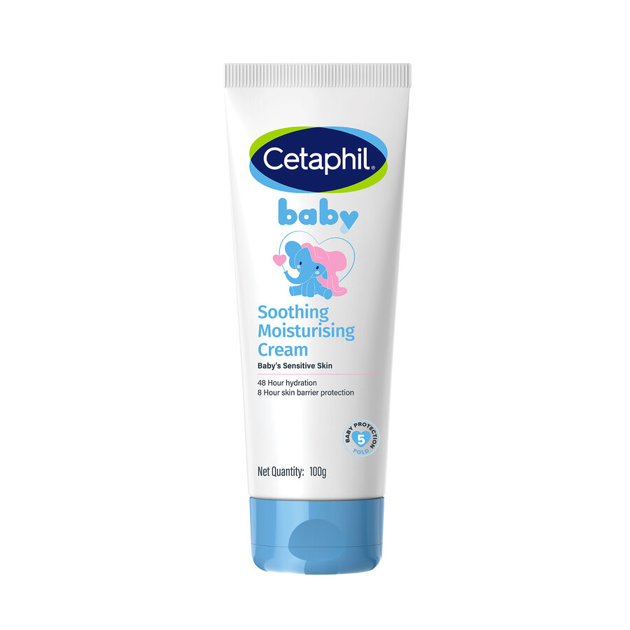Cetaphil Baby Soothing Moisturizing Cream for Sensitive Skin 100g